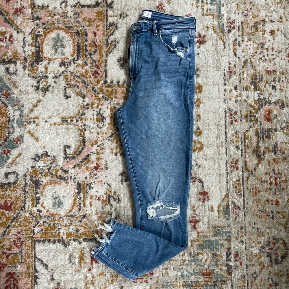 Abercrombie Super Skinny Ankle Jeans